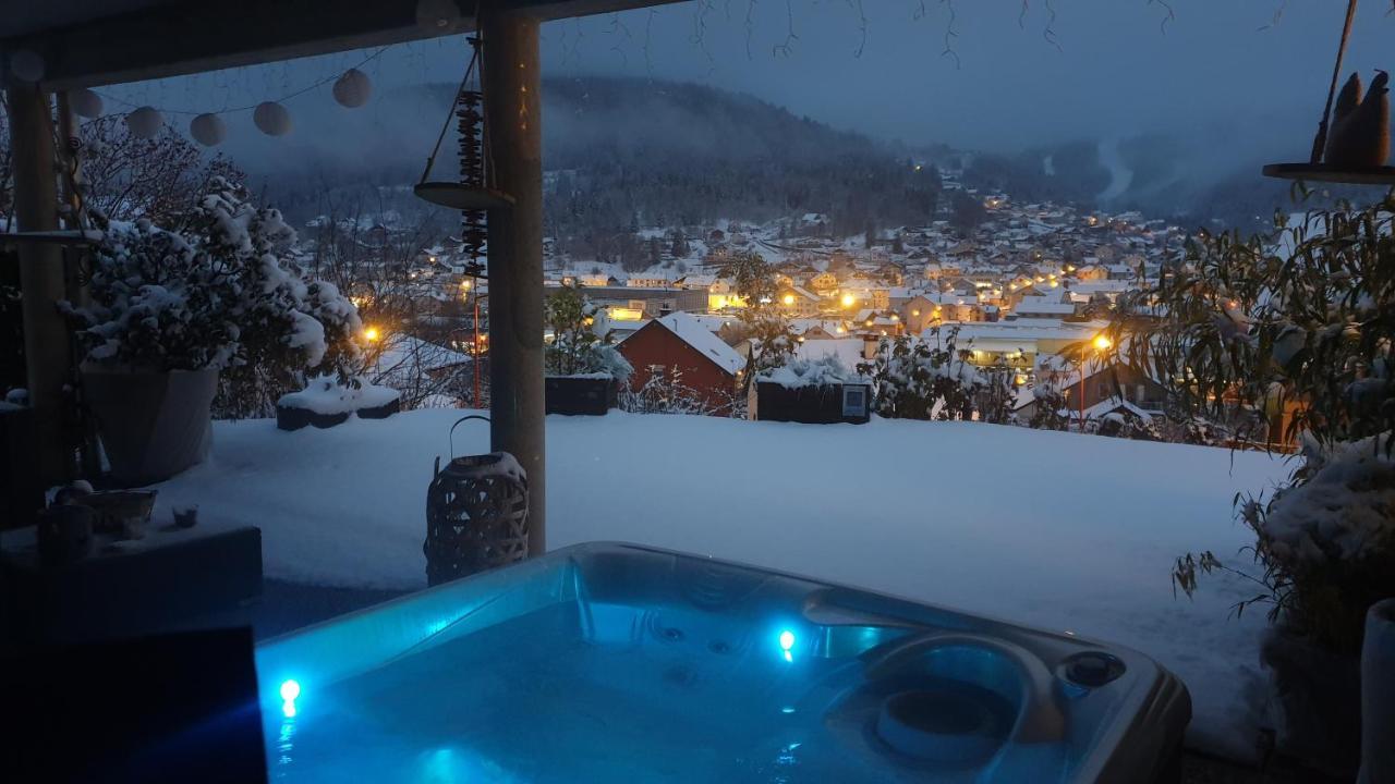 Au Nid Cosy D'Isa A Gerardmer Vosges - Spas Privatifs Gérardmer Exterior foto