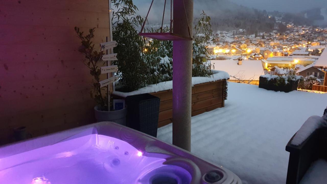 Au Nid Cosy D'Isa A Gerardmer Vosges - Spas Privatifs Gérardmer Exterior foto