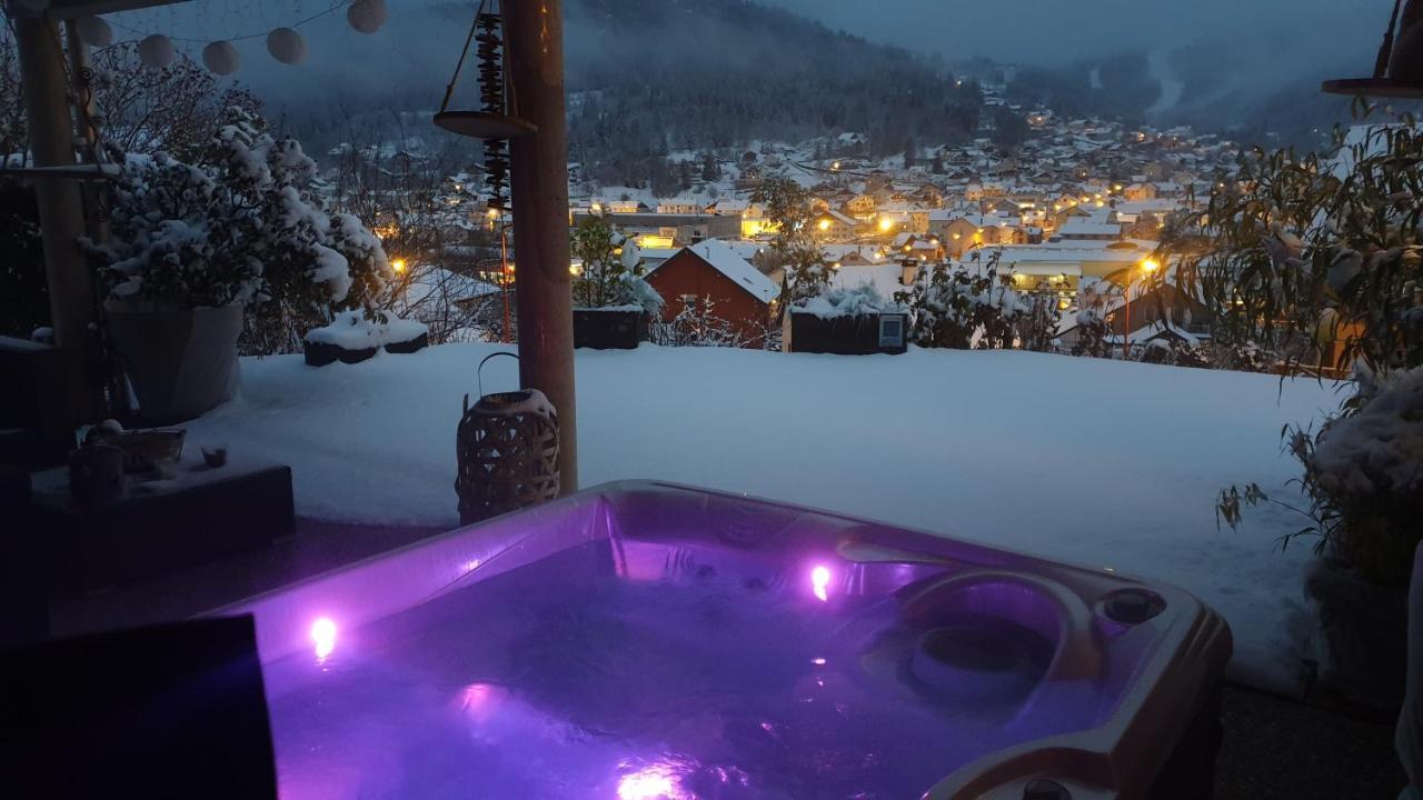Au Nid Cosy D'Isa A Gerardmer Vosges - Spas Privatifs Gérardmer Exterior foto