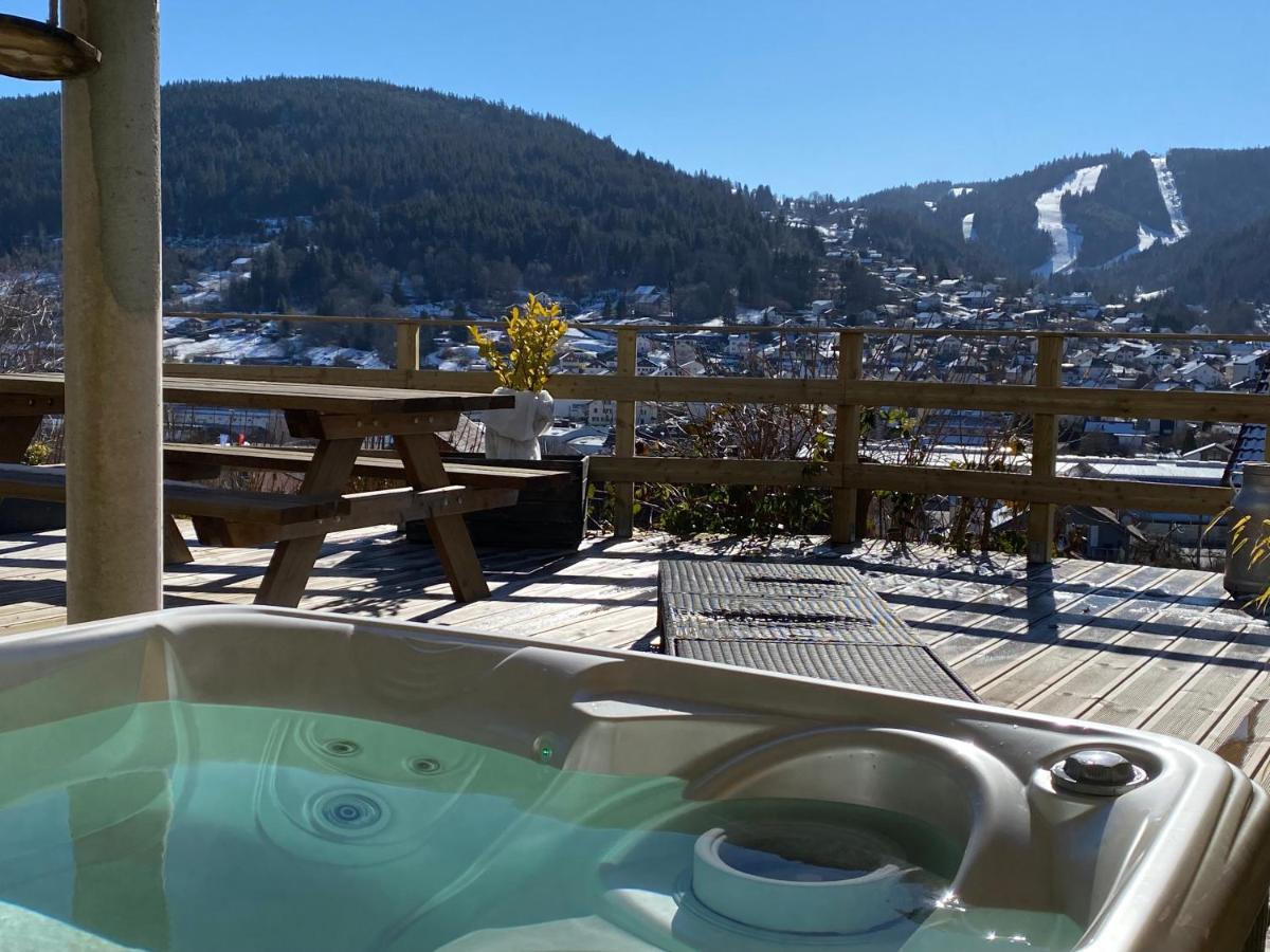 Au Nid Cosy D'Isa A Gerardmer Vosges - Spas Privatifs Gérardmer Exterior foto