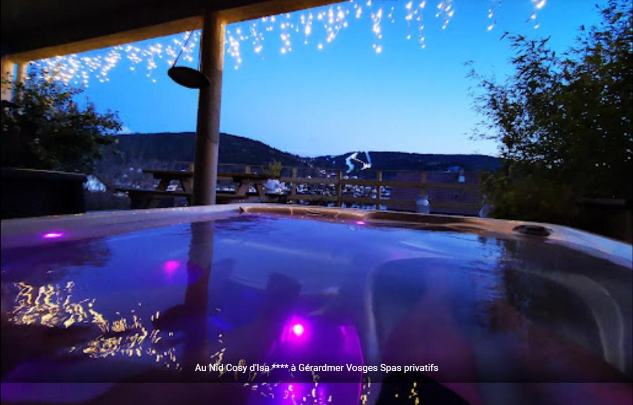 Au Nid Cosy D'Isa A Gerardmer Vosges - Spas Privatifs Gérardmer Exterior foto